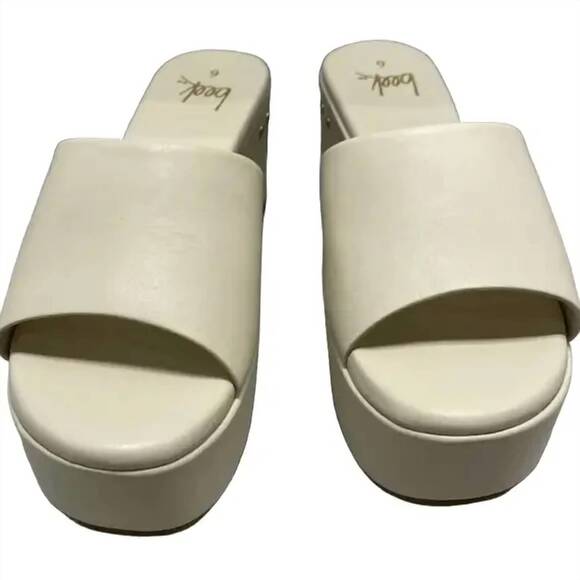 NEW BEEK women's prinia jute sandals in white